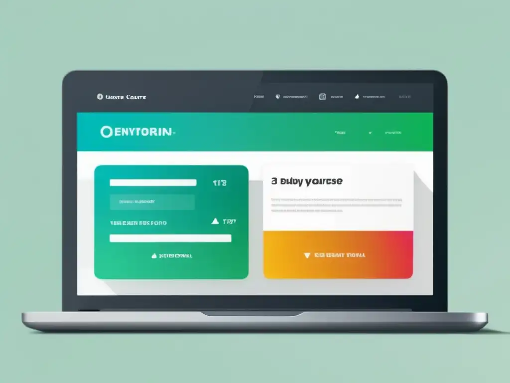 Página de venta de cursos atractiva y persuasiva Diseño minimalista de página de ventas para cursos en línea con estrategias para vender cursos y tutoriales en línea