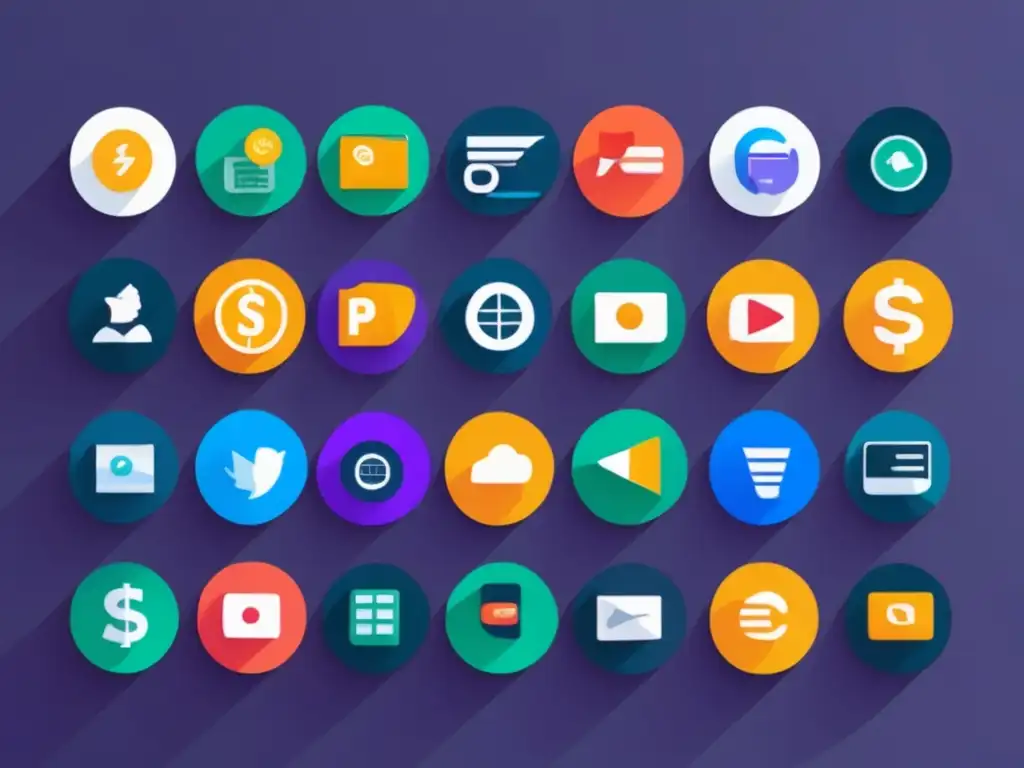 Iconos de pago para diversificar métodos Pagos diversos: beneficios para freelancers en gestión financiera especializada