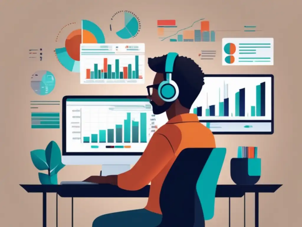 Freelancer enfocado en finanzas Persona enfocada en planificación financiera para freelancers