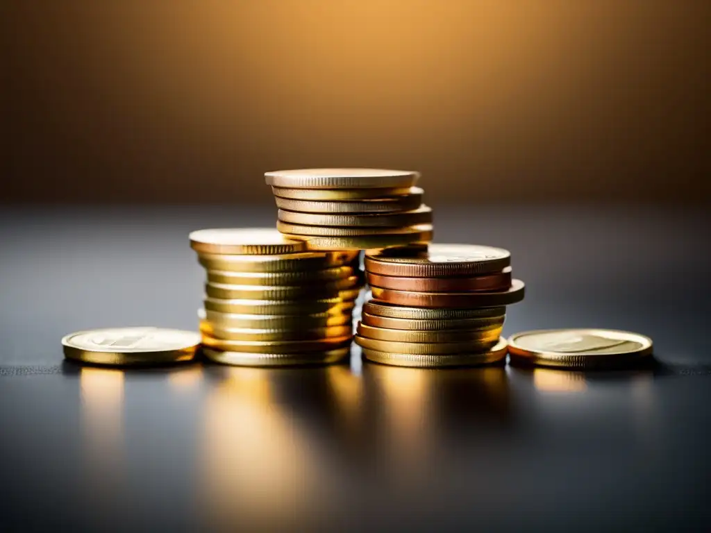 Ahorro para la jubilación: monedas de euro en forma de pirámide Ahorro y planificación financiera para freelancers en Europa