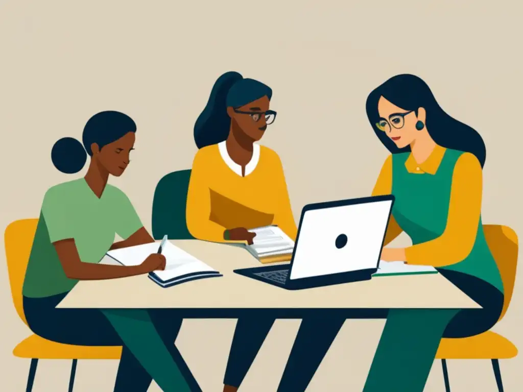 Familia planificando financieramente Familia discute estrategias financieras minimalistas para freelancers con ambiciones familiares