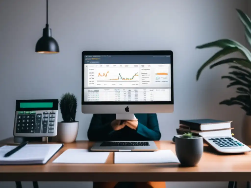 Planificación financiera para freelancers Freelancer en escritorio, planificación jubilación y errores comunes en finanzas