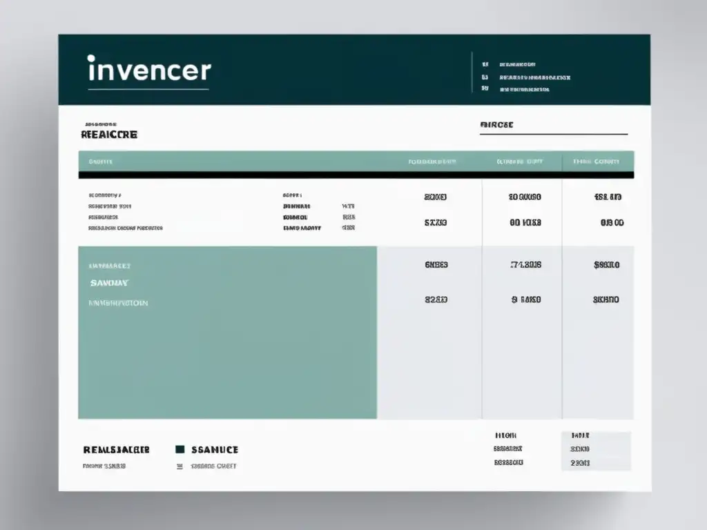 Plantilla moderna de factura para freelancers Plantilla factura moderna para freelancers con software de facturación eficiente