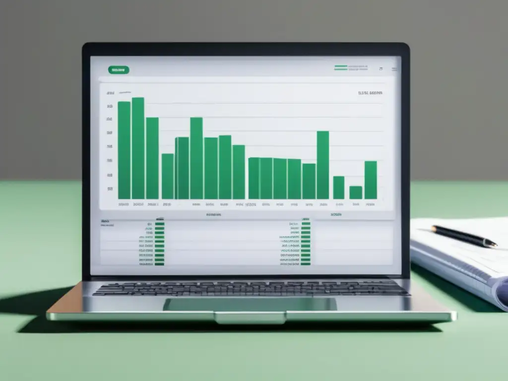 Laptop financiero con dólares Laptop con dinero: estrategias de ahorro e inversión para freelancers en EEUU