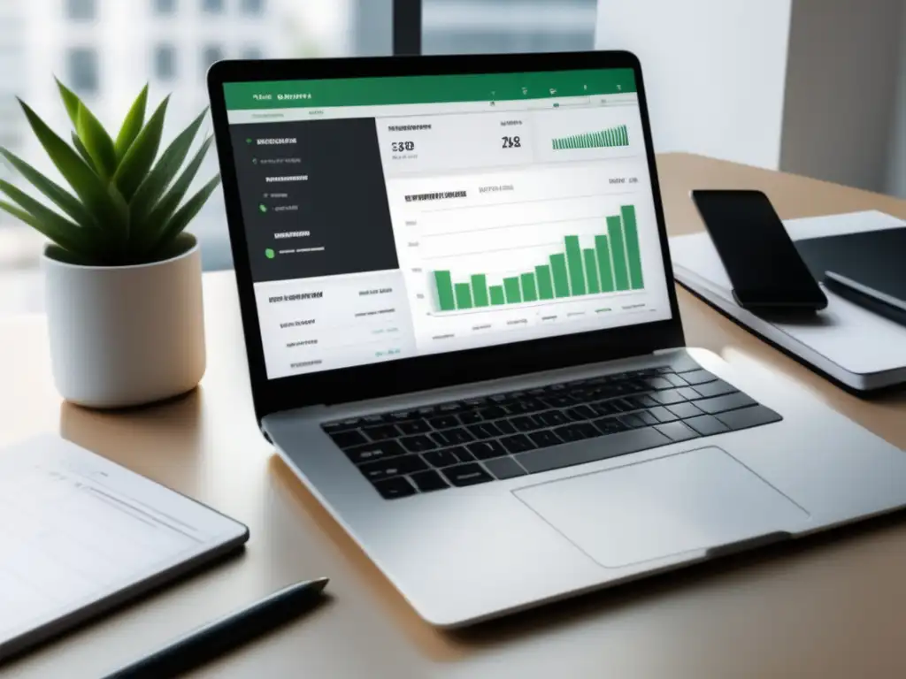 Espacio de trabajo minimalista para freelancers Espacio de trabajo minimalista para freelancers: gestión financiera, productividad, control
