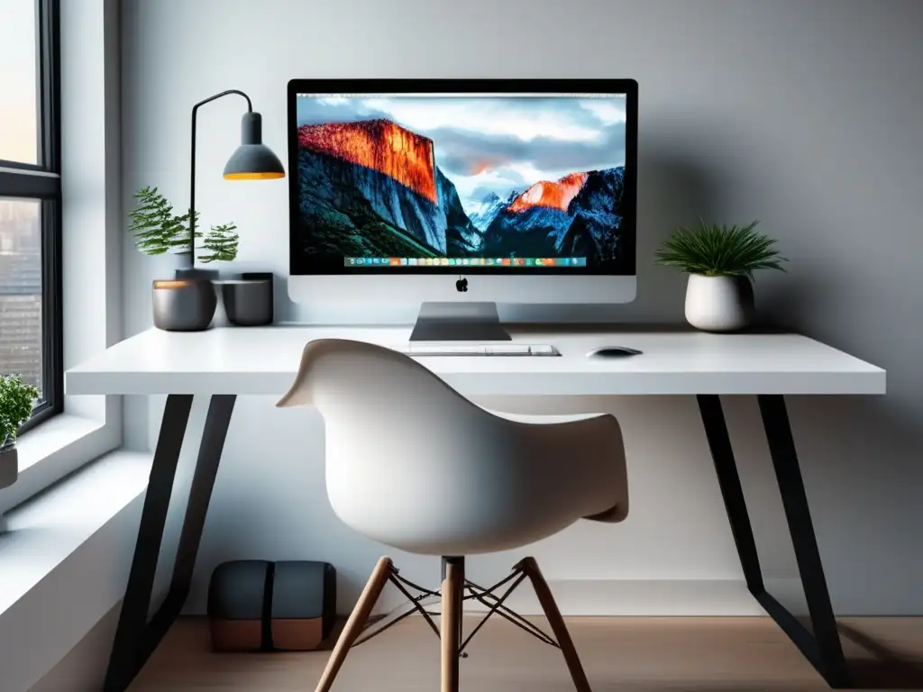 Espacio de trabajo minimalista para freelancers Espacio de trabajo minimalista para freelancers exitosos con estrategias financieras