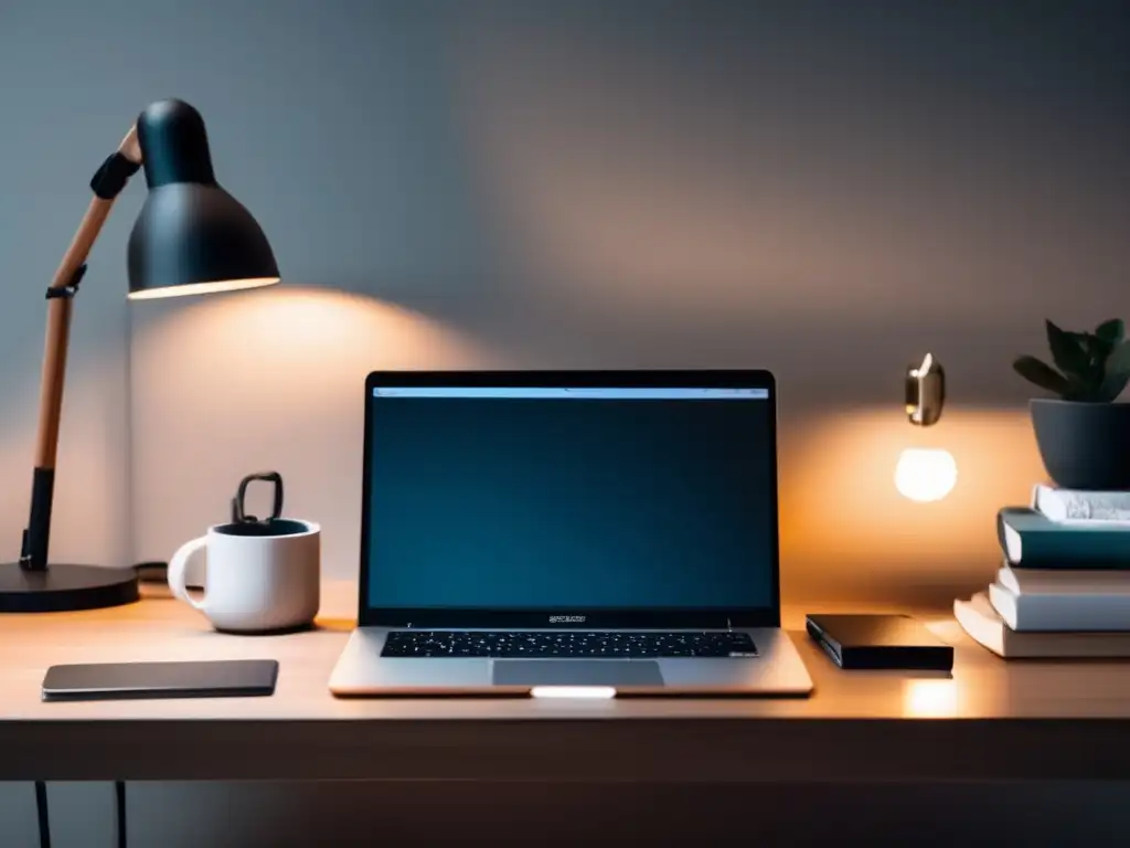 Espacio de trabajo minimalista Espacio de trabajo minimalista - Estrategias de planificación financiera para freelancers en EEUU